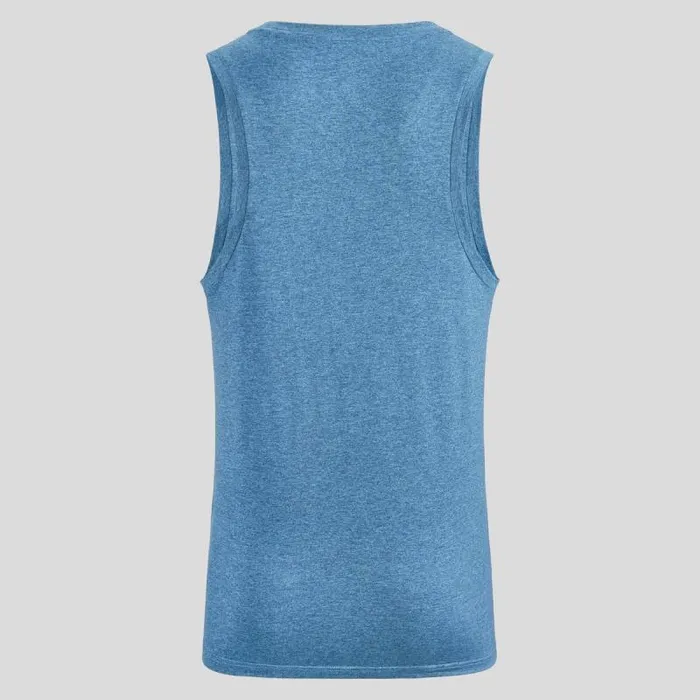 Odlo Tshirts and Polos The Active 365 Tank Top Blue Wing Teal Melange 8211 Men
