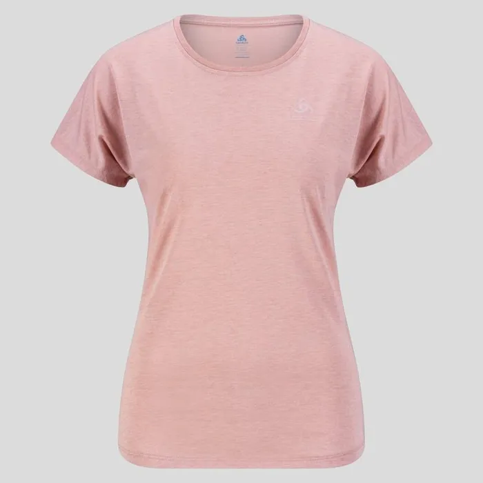 Odlo Tshirts and Polos The Ascent 365 TShirt Pale Mauve Melange 8211 Women