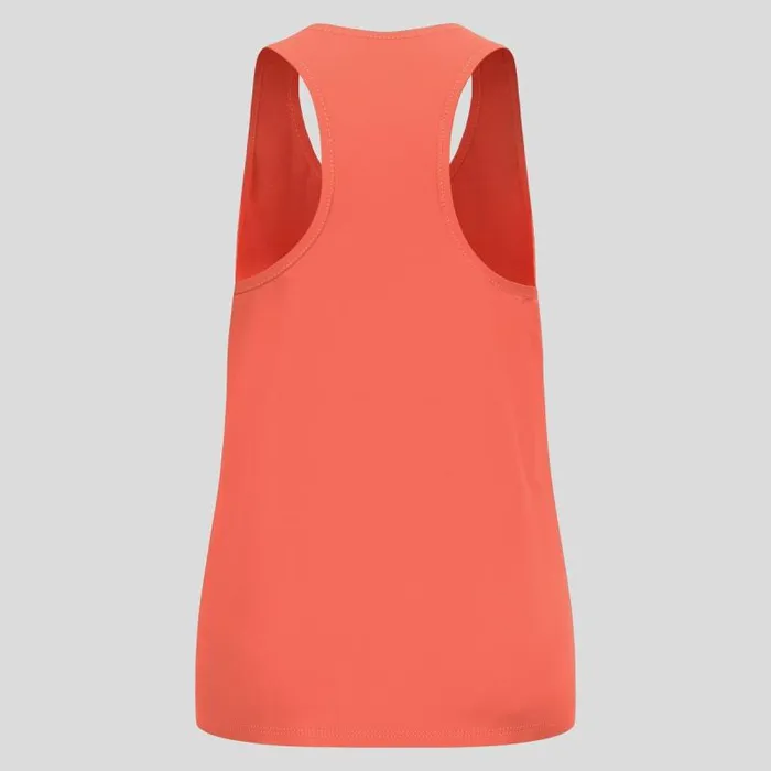 Odlo Tshirts and Polos The Essentials Base Layer Running Singlet Living Coral 8211 Women