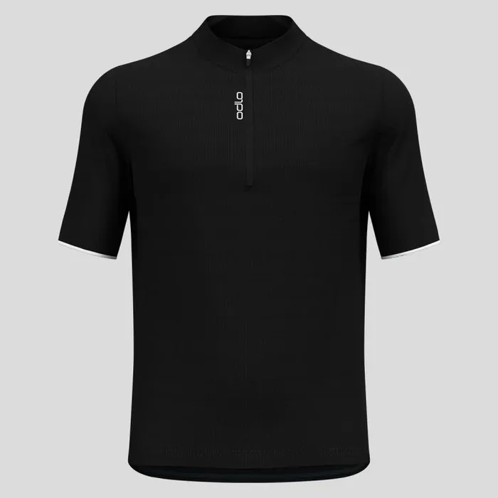 Odlo Tshirts and Polos The Essentials HalfZip Jersey Black 8211 Men