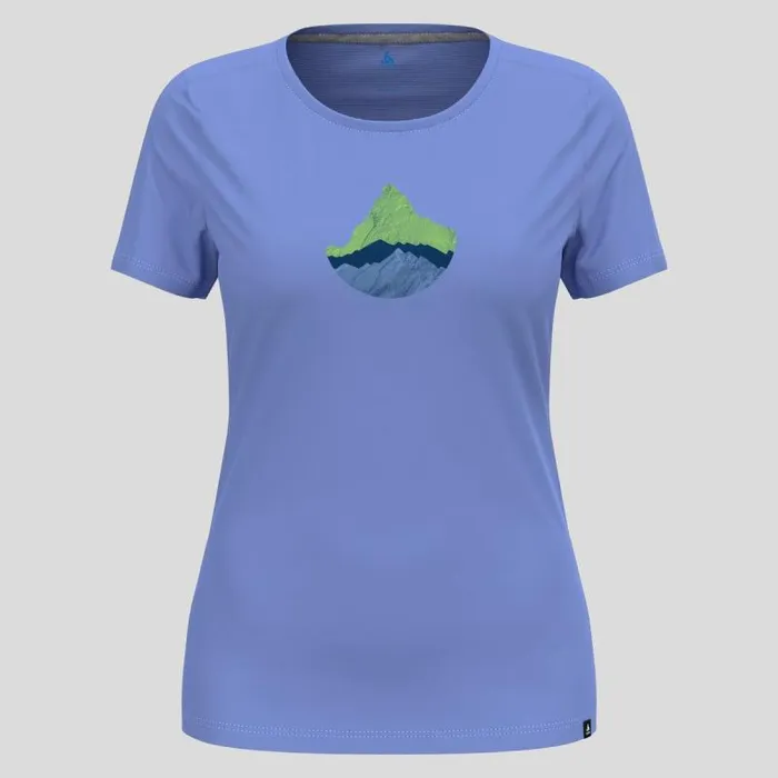 Odlo Tshirts and Polos The FDry Mountain TShirt Persian Jewel 8211 Women