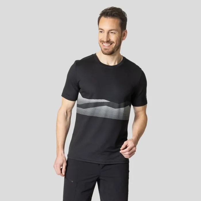 Odlo Tshirts and Polos The FDry Ridgeline TShirt Black 8211 Men