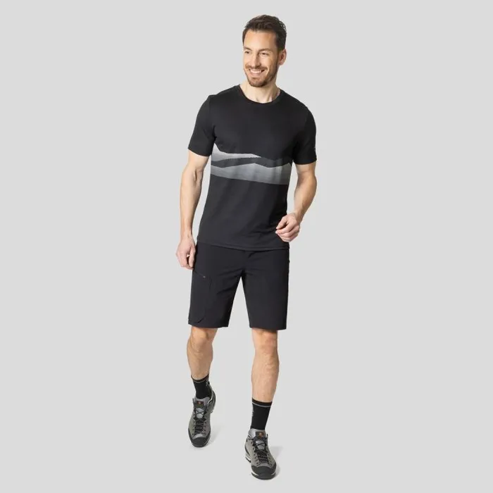 Odlo Tshirts and Polos The FDry Ridgeline TShirt Black 8211 Men