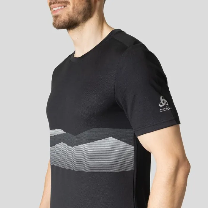 Odlo Tshirts and Polos The FDry Ridgeline TShirt Black 8211 Men