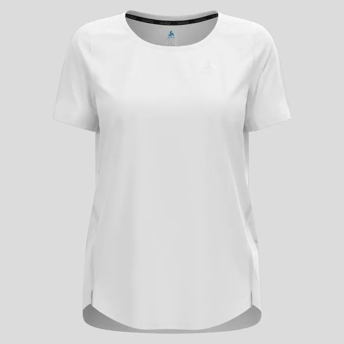Odlo Tshirts and Polos The Zeroweight ChillTec TShirt White 8211 Women
