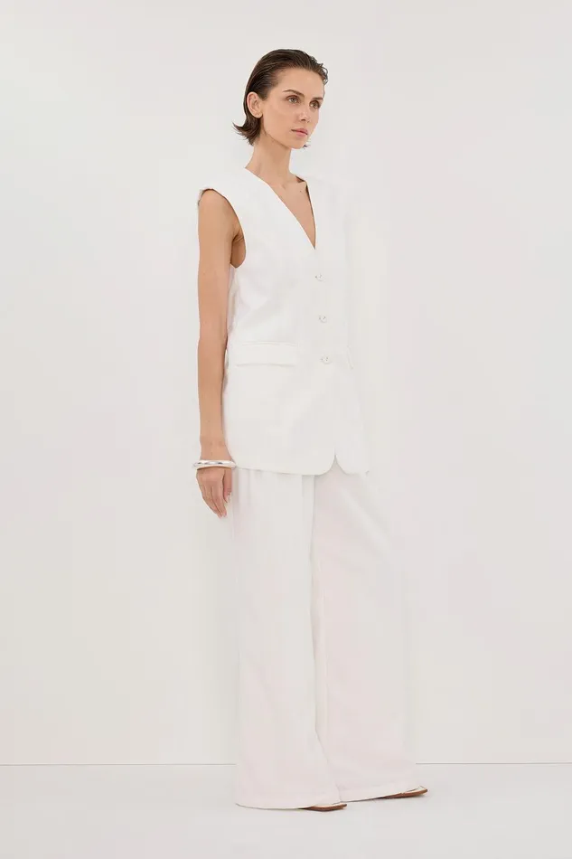 OLIVER WHITE VEST Women DISSH Vests
