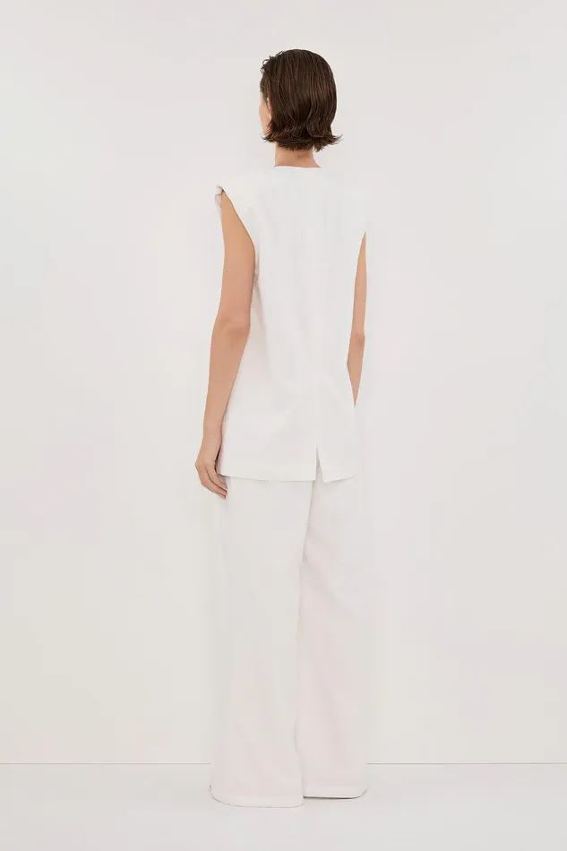 OLIVER WHITE VEST Women DISSH Vests