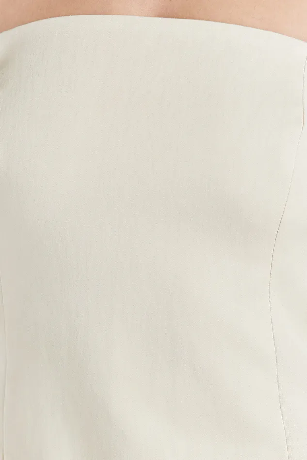 OPAL OAT STRAPLESS MIDI DRESS Women DISSH Midi Dresses
