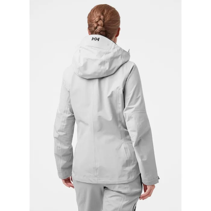 Outdoor and Hiking Jackets Women Helly Hansen W ODIN 9 WORLDS INFINITY SHELL JACKET 853 Grey Fog
