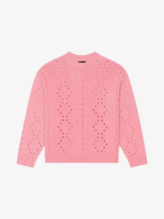Oversized Sweater In Wool Flamingo Men Givenchy Sweaters