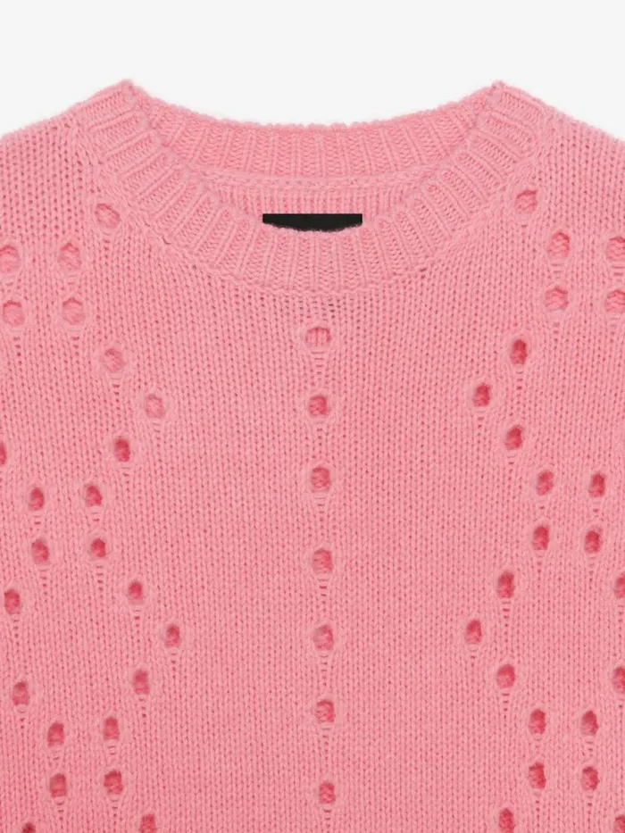 Oversized Sweater In Wool Flamingo Men Givenchy Sweaters
