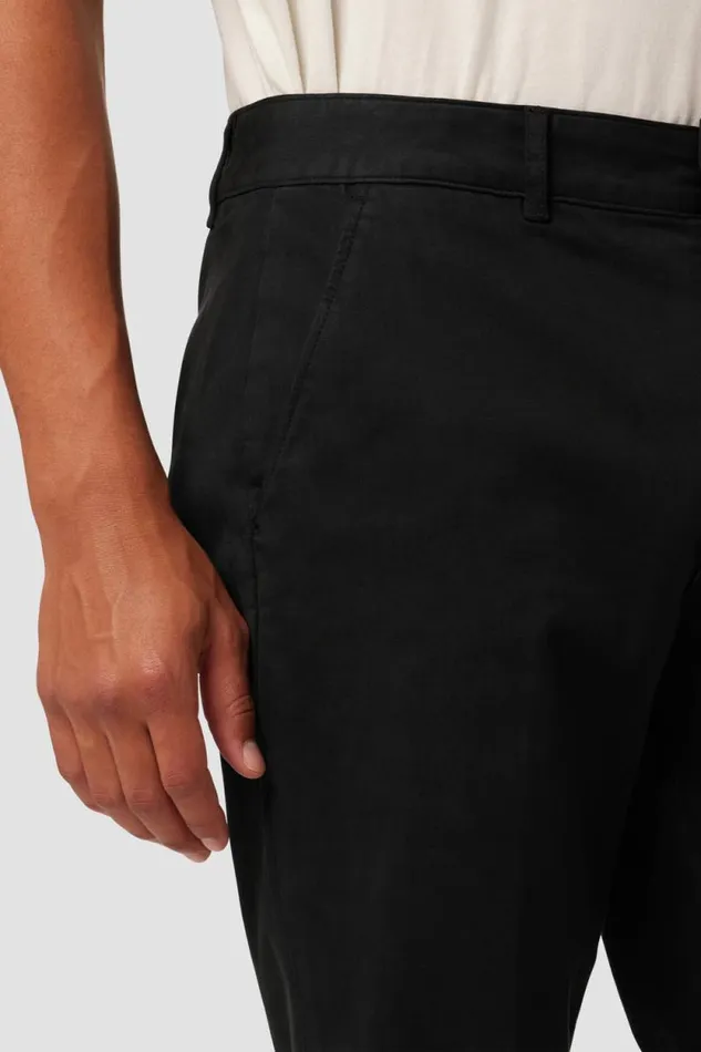 Pants Men Hudson Jeans Classic Slim Straight Chino Black Pants Men Hudson Jeans Classic Slim Straight Chino Black