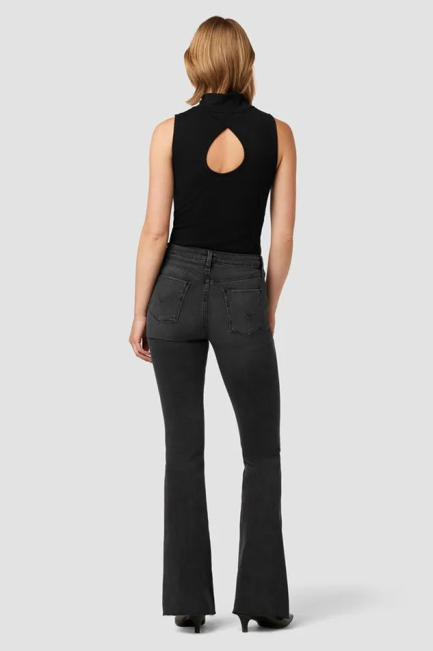 Petite Inseams Women Hudson Jeans Holly HighRise Flare Petite Jean Washed Black Petite Inseams Women Hudson Jeans Holly HighRise Flare Petite Jean Washed Black