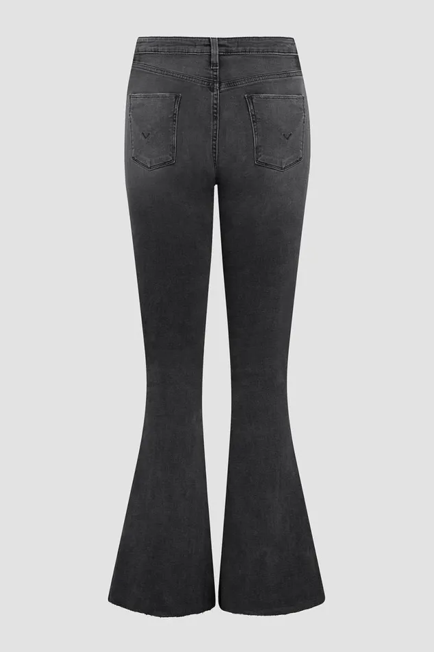 Petite Inseams Women Hudson Jeans Holly HighRise Flare Petite Jean Washed Black Petite Inseams Women Hudson Jeans Holly HighRise Flare Petite Jean Washed Black