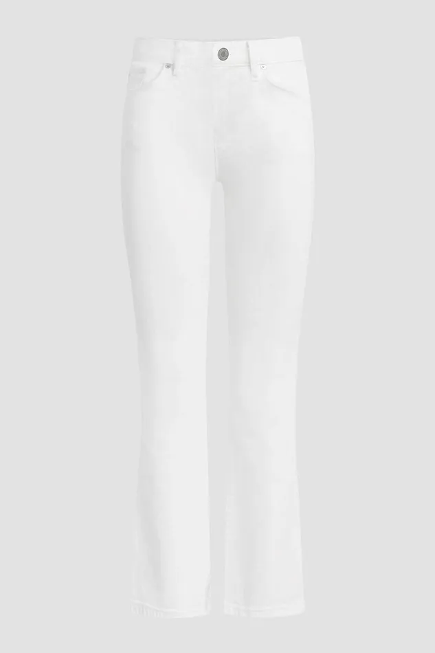 Petite Inseams Women Hudson Jeans Nico MidRise Bootcut Crop Petite Jean White Petite Inseams Women Hudson Jeans Nico MidRise Bootcut Crop Petite Jean White