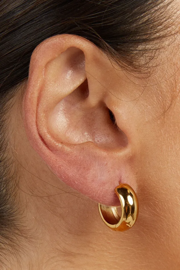PORTER PETITE THICK HUGGIES 18MM Women DISSH Jewellery
