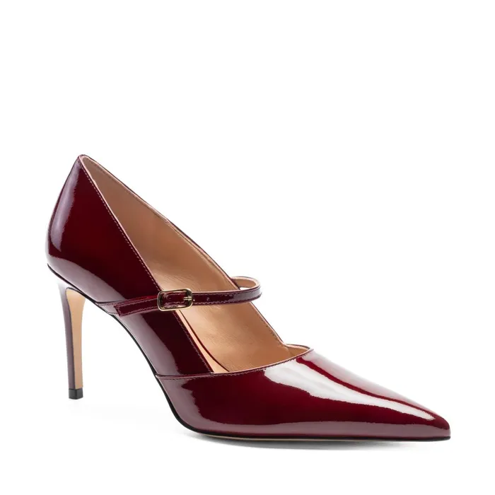 Prima Pump Bordeaux Patent Women Bruno Magli Heels