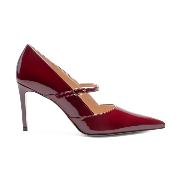 Prima Pump Bordeaux Patent Women Bruno Magli Heels
