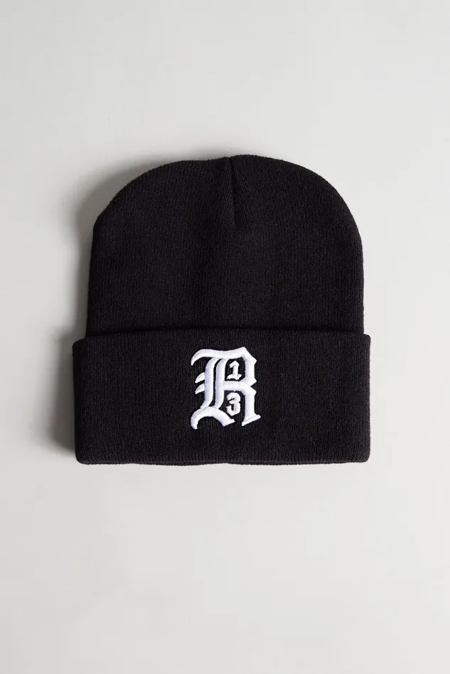 R13 Accessories Men R13 Beanie 8211 Black