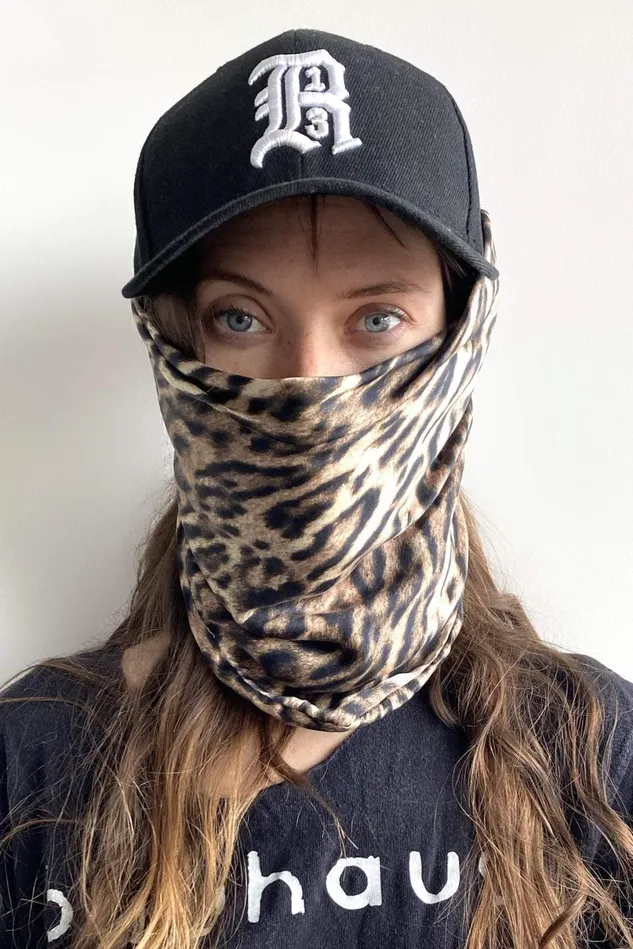 R13 Hats Women R13 Logo Cap With Leopard Scarffinal Sale No Returns Or Exchanges R13 Hats Women R13 Logo Cap With Leopard Scarffinal Sale No Returns Or Exchanges
