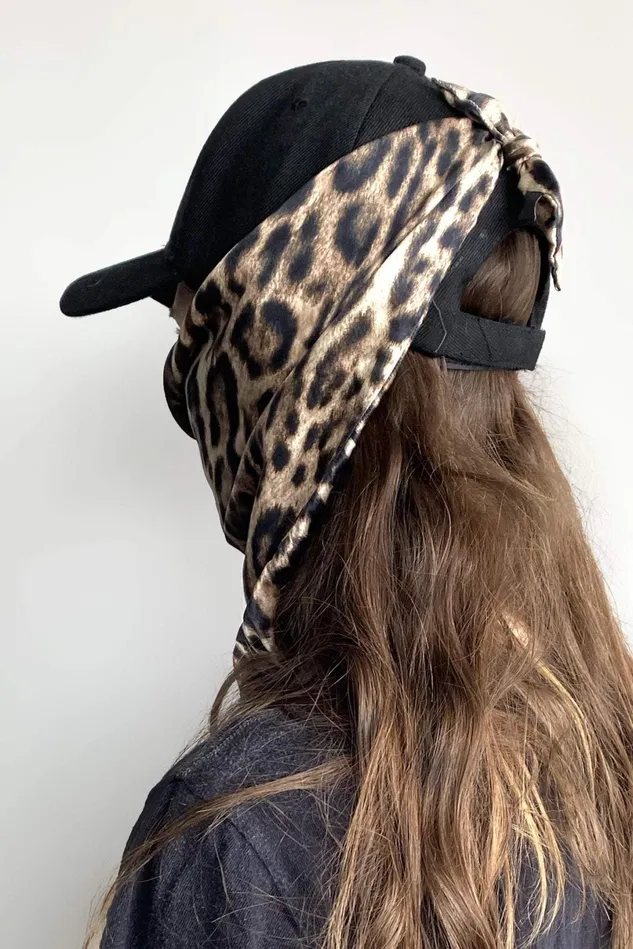 R13 Hats Women R13 Logo Cap With Leopard Scarffinal Sale No Returns Or Exchanges R13 Hats Women R13 Logo Cap With Leopard Scarffinal Sale No Returns Or Exchanges