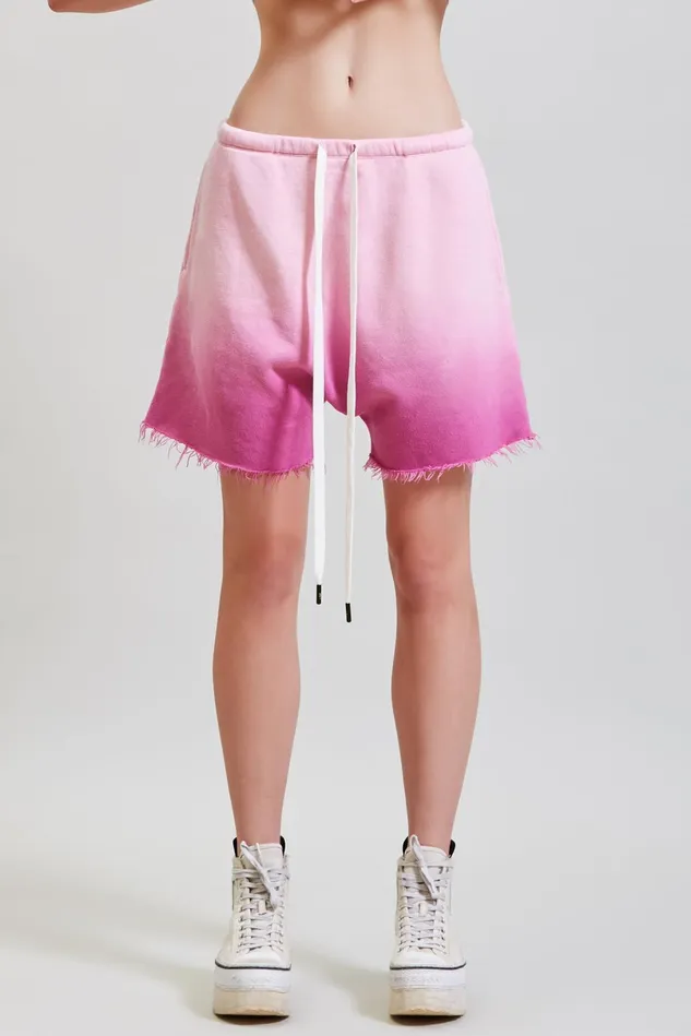 R13 Pants and Skirts Women Drop Sweatshort 8211 Faded Pink