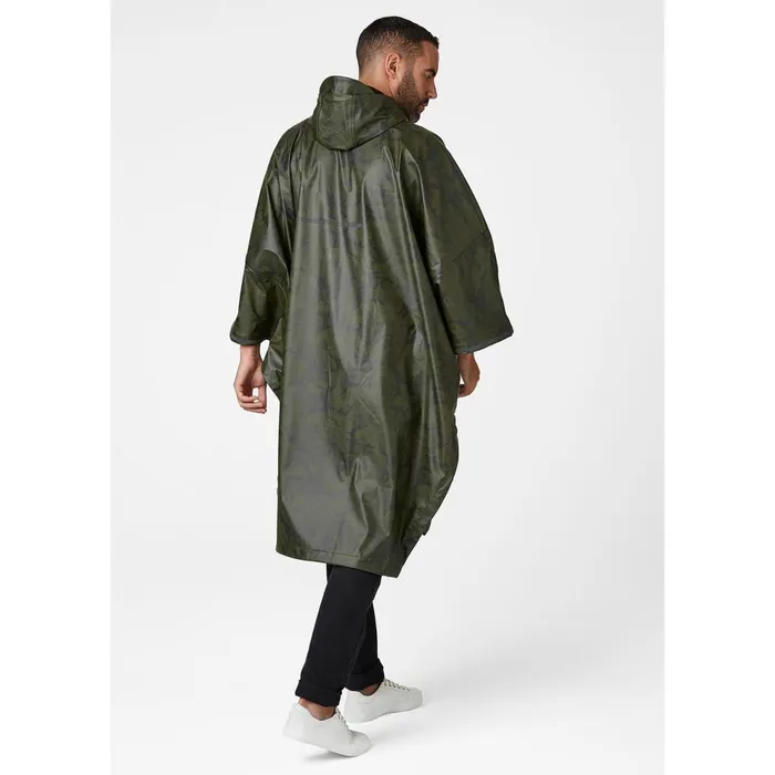 Rain Jackets Men Helly Hansen MOSS PONCHO 469 Forest Camo