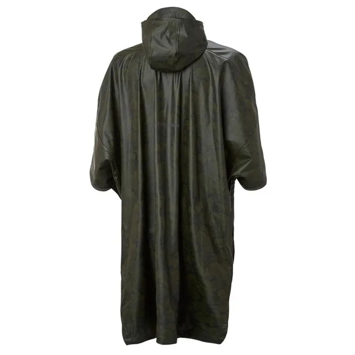 Rain Jackets Men Helly Hansen MOSS PONCHO 469 Forest Camo