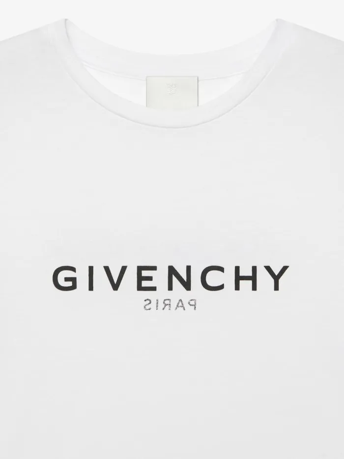 Reverse TShirt In Cotton White Kids Givenchy