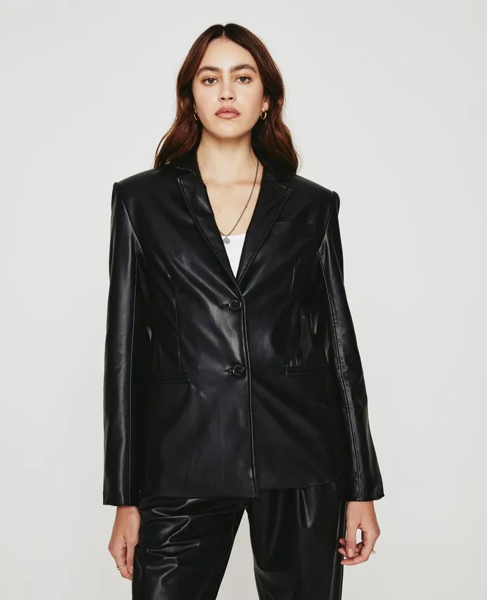 Rima Blazer True Black Women AG Jeans Jackets Rima Blazer True Black Women AG Jeans Jackets