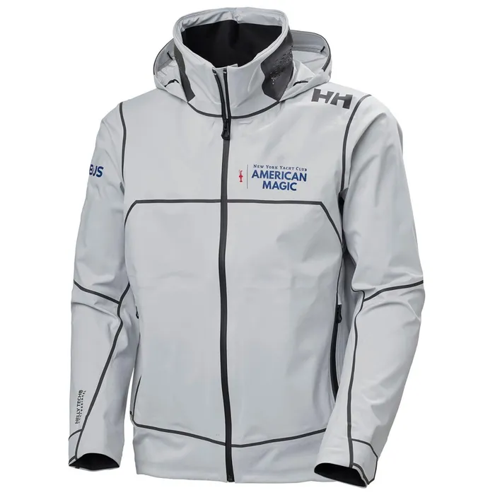 Sailing Jackets Men Helly Hansen HP FOIL PRO JACKET 856 Am Sup Grey