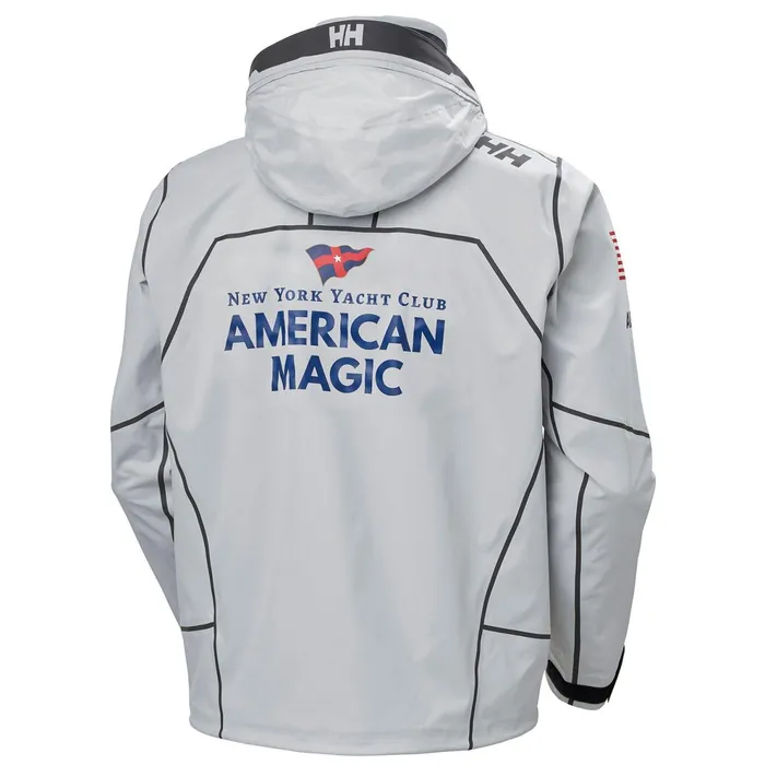 Sailing Jackets Men Helly Hansen HP FOIL PRO JACKET 856 Am Sup Grey