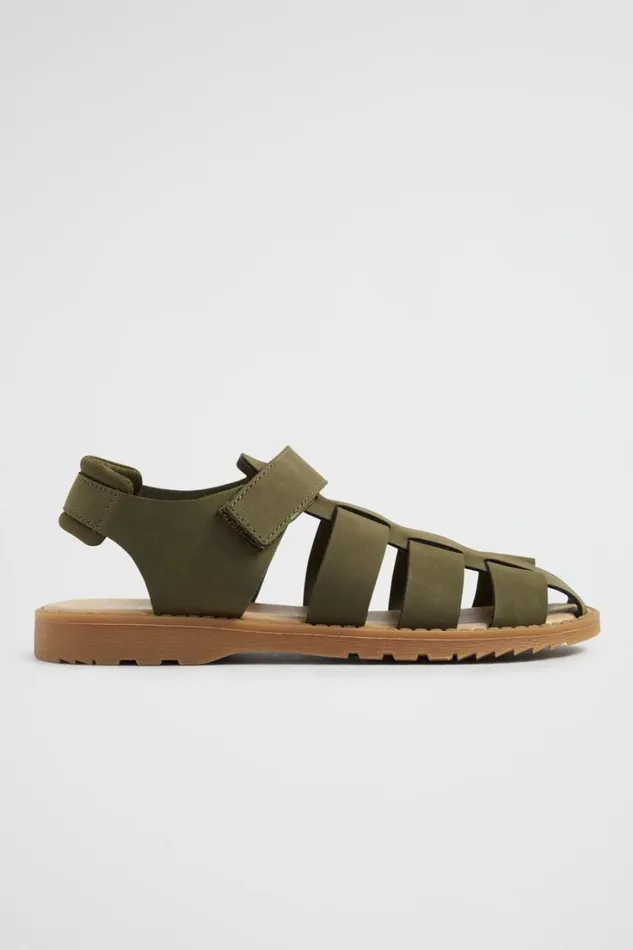 Sandals and Slides Boy Seed Heritage Summer Cage Sandal Khaki