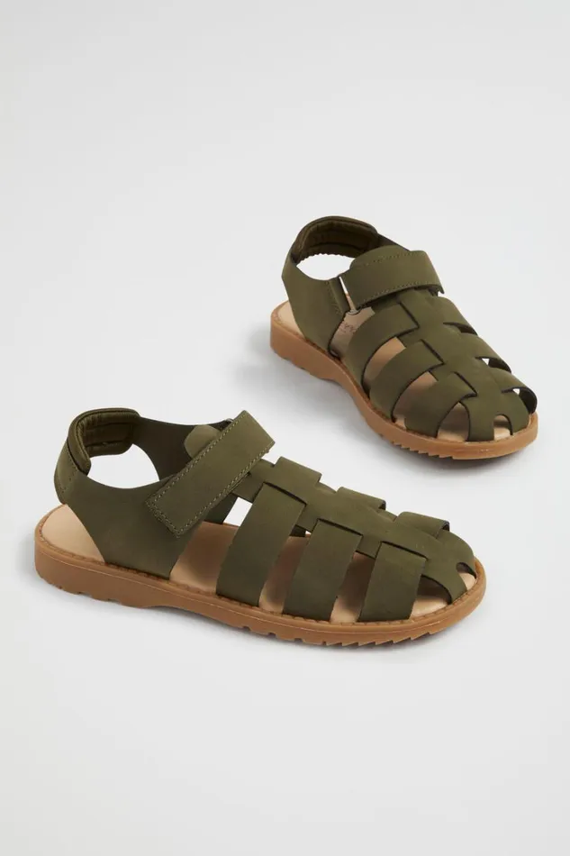 Sandals and Slides Boy Seed Heritage Summer Cage Sandal Khaki
