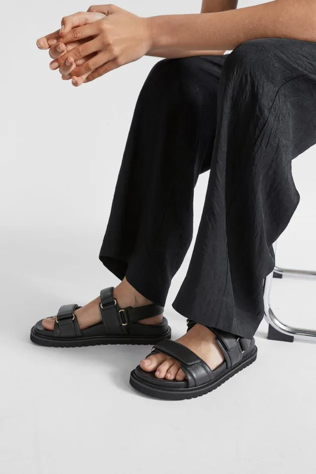Sandals and Thongs Woman Seed Heritage Mila Sandal Black
