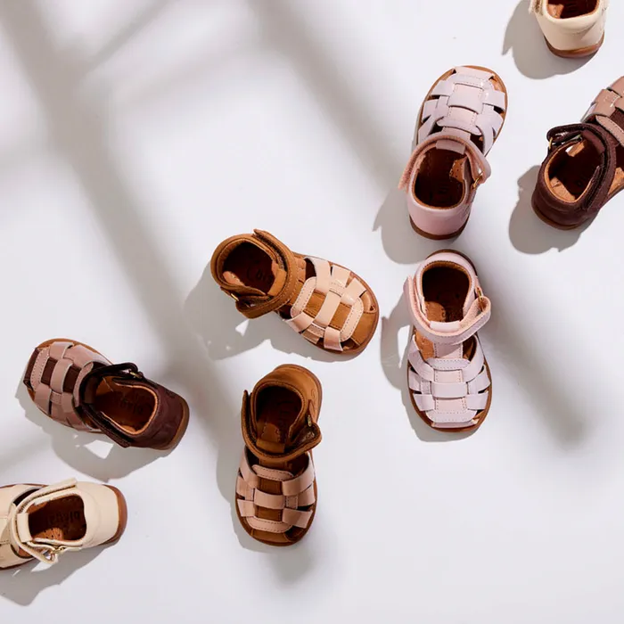 Sandals BABY jessie cognac Brown bisgaardshoes