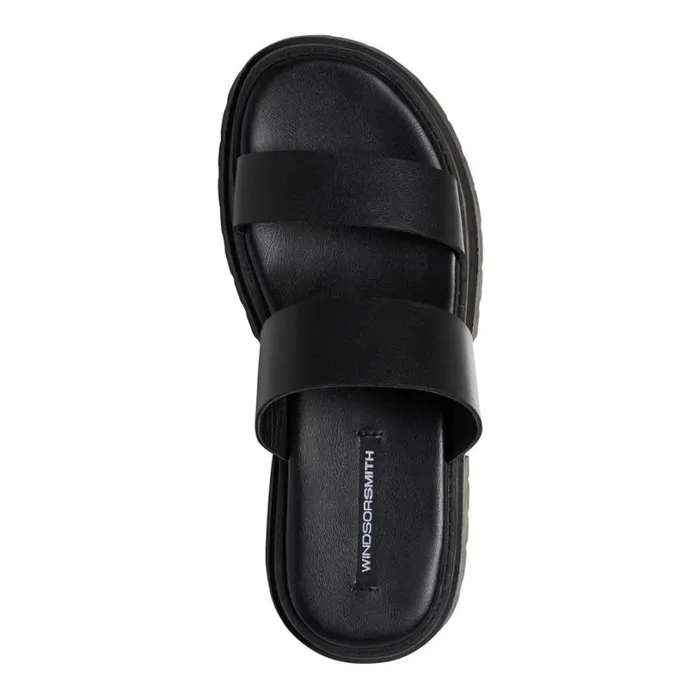 Sandals Women Windsor Smith LASER BLACK LEATHER SANDALS Sandals Women Windsor Smith LASER BLACK LEATHER SANDALS
