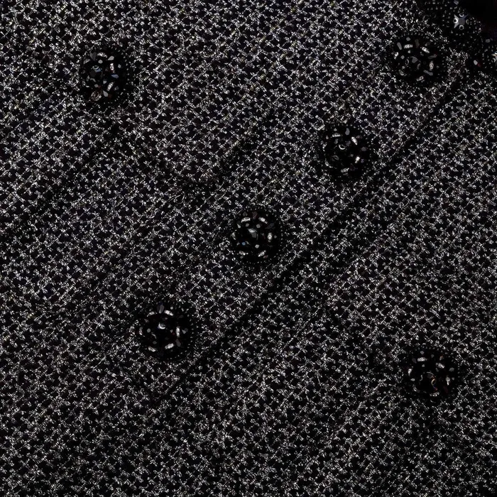 Self Portrait Dresses Metallic Boucle Mini Dress 8211 Women