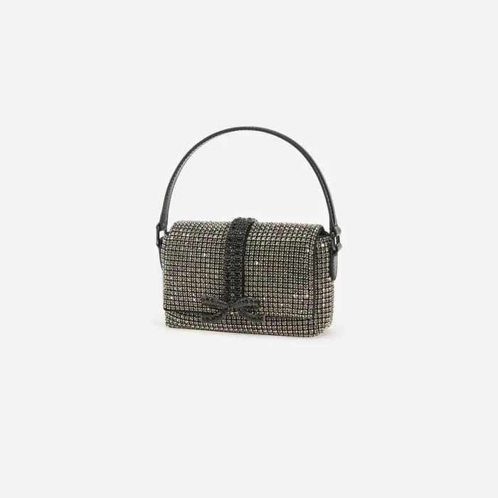 Self Portrait Micro Multi Rhinestone Chainmail Micro Bag 8211 Women
