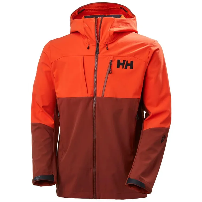 Shell Jackets Men Helly Hansen ODIN MOUNTAIN SOFTSHELL JACKET 793 Redwood