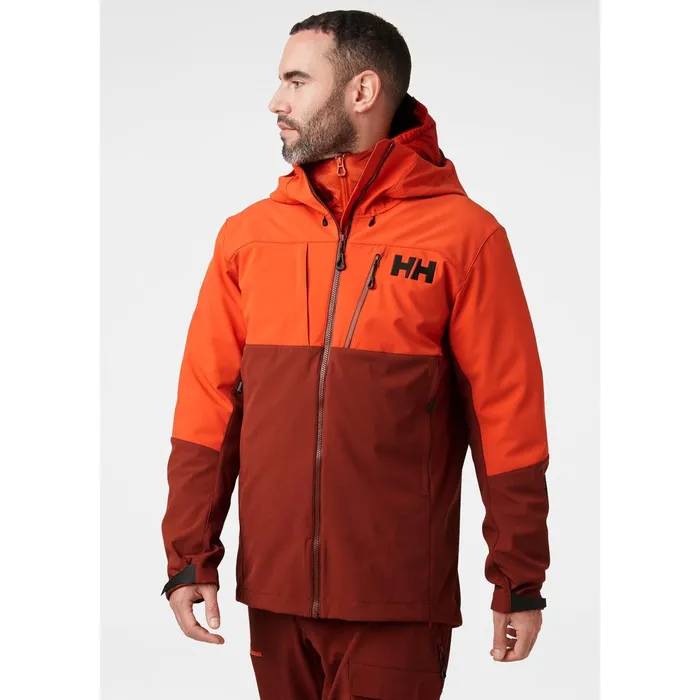 Shell Jackets Men Helly Hansen ODIN MOUNTAIN SOFTSHELL JACKET 793 Redwood