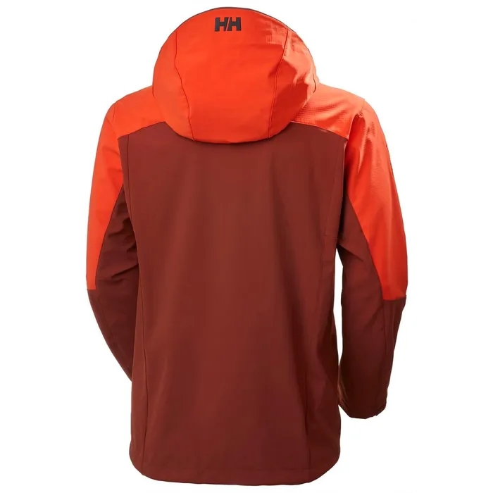 Shell Jackets Men Helly Hansen ODIN MOUNTAIN SOFTSHELL JACKET 793 Redwood
