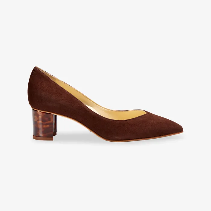 Shoes M M LaFleur Women The Sarah Flint Perfect Emma Pump Espresso Suede