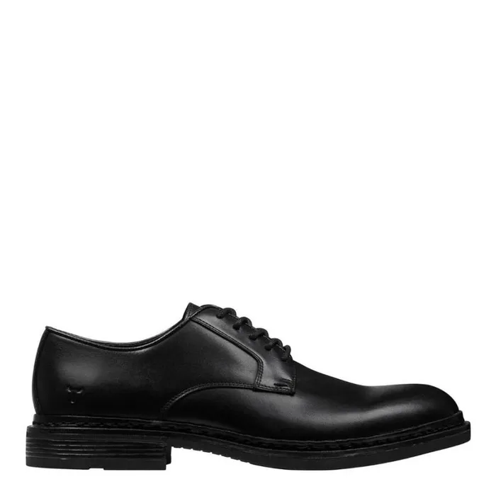 Shoes Men Windsor Smith MAVERICK BLACK LEATHER SHOES