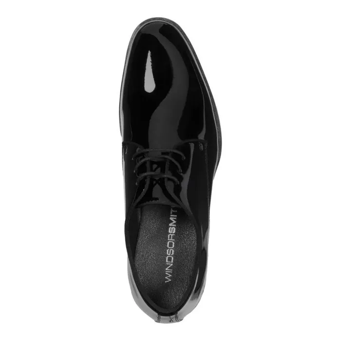 Shoes Men Windsor Smith PITT BLACK PATENT SHOES