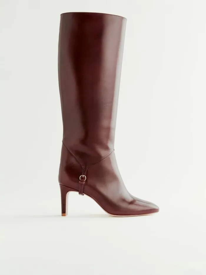 Shoes The Reformation Gaelle Knee Boot Ruby