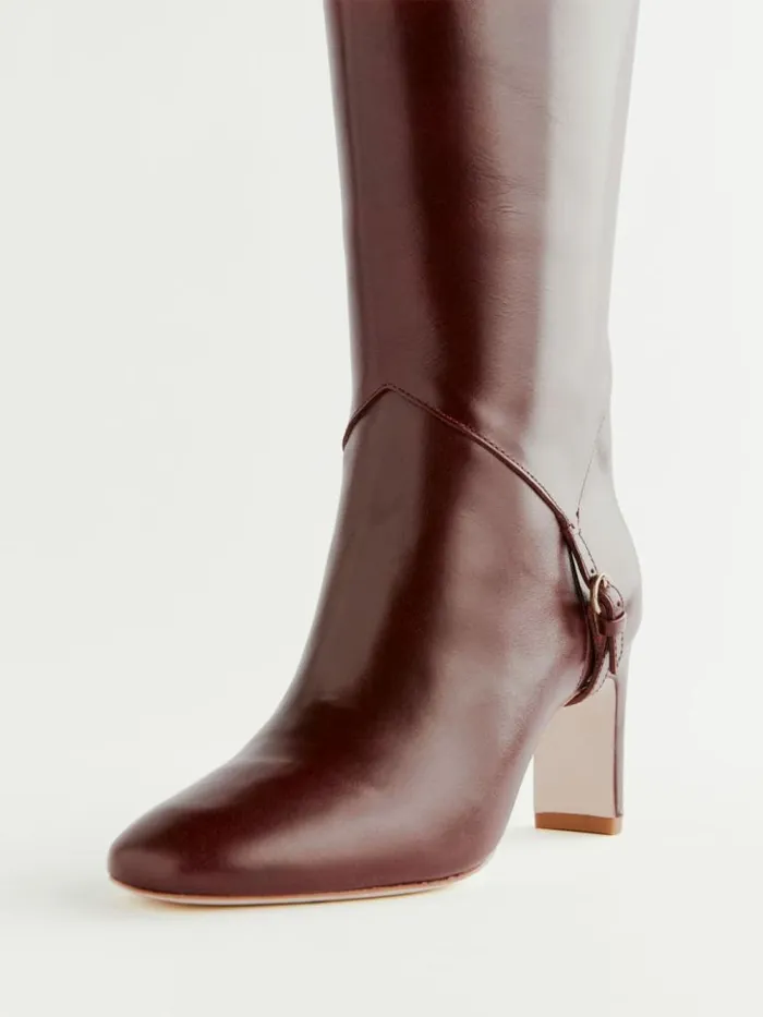 Shoes The Reformation Gaelle Knee Boot Ruby