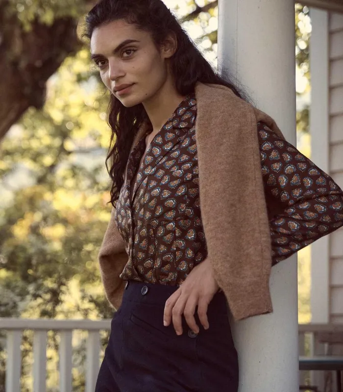 Shop ABENA TOP Bedford Floral DEN Tops