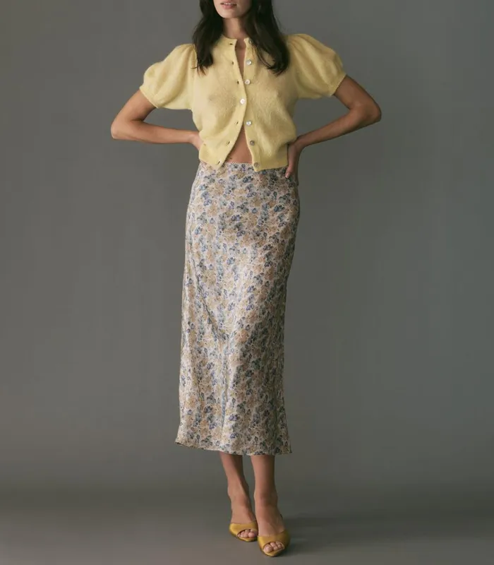 Shop ANISA CARDIGAN Dandelion DEN Knitwear