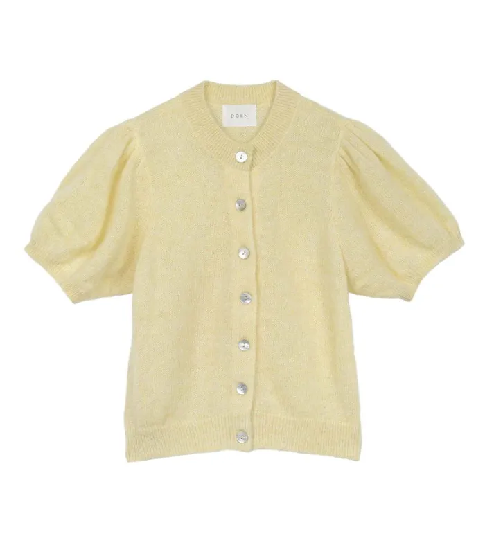 Shop ANISA CARDIGAN Dandelion DEN Knitwear